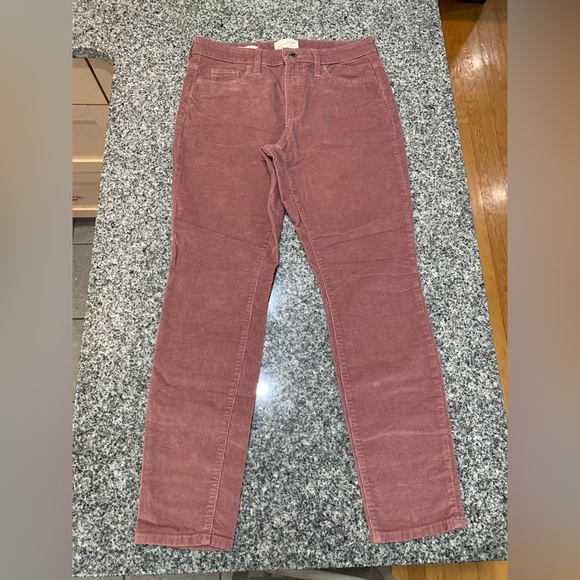 Universal Threads High Rise Skinny Rose/Mauve Corduroys - Picture 1 of 2